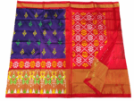 Pochampally Ikat Handloom Silk Saree- 6.2 Meters with Blouse