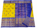 Pochampally Ikat Handloom Silk Saree- 6.2 Meters with Blouse
