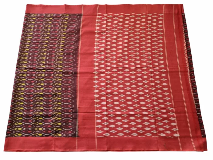 Handwoven Pochampally Saree with Matching Blouse