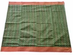 kat Mercerised Cotton pochampally Saree with Matching Blouse - Image 2