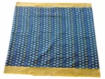kat Mercerised Cotton pochampally Saree with Matching Blouse - Image 3