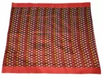 kat Mercerised Cotton pochampally Saree with Matching Blouse - Image 2