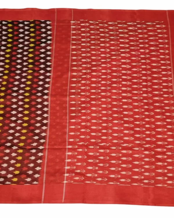 Handwoven Pochampally Saree with Matching Blouse