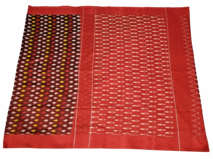 Handwoven Pochampally Saree with Matching Blouse