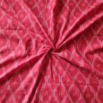Pure Cotton Fabric – Handwoven Ikat Design