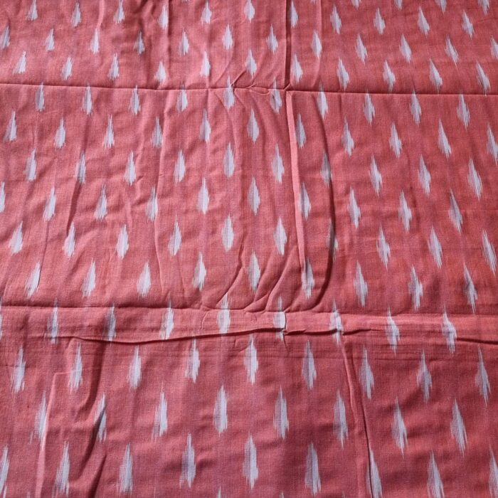 Pure Cotton Fabric – Handwoven Ikat Design - Image 2
