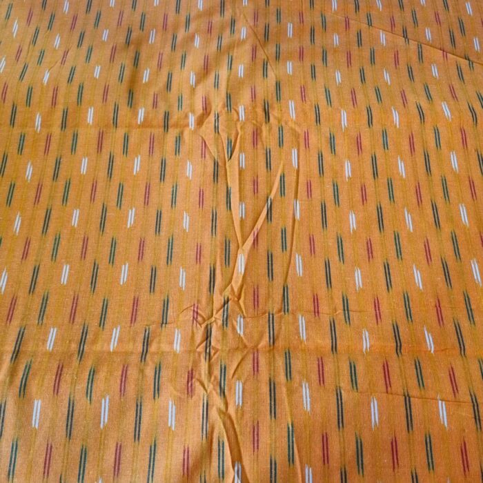 Pure Cotton Fabric – Handwoven Ikat Design - Image 2