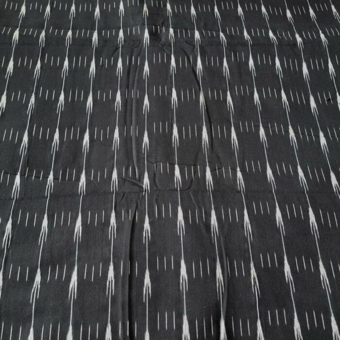 Pure Cotton Fabric – Handwoven Ikat Design - Image 2
