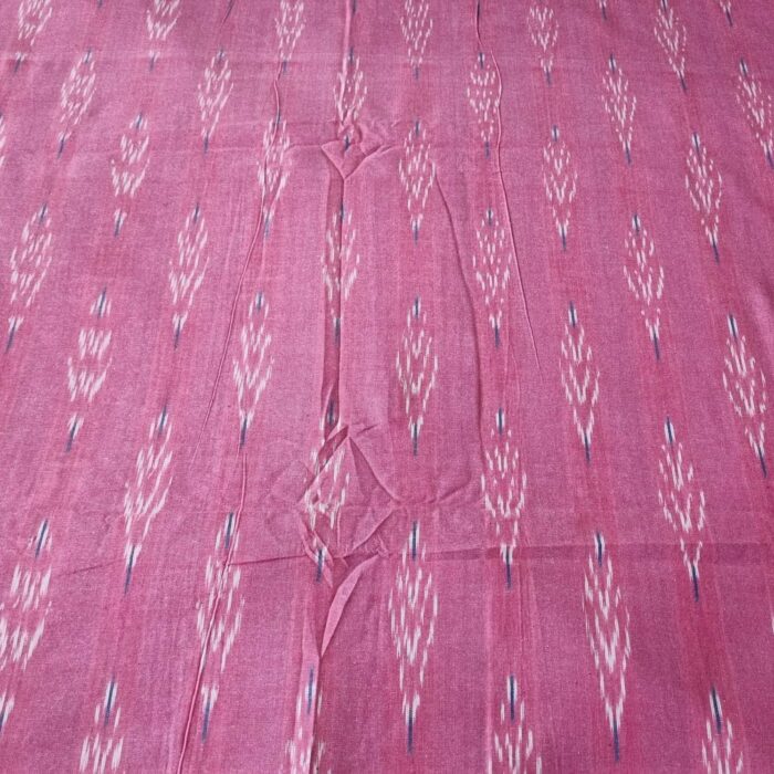 Pure Cotton Fabric – Handwoven Ikat Design - Image 2