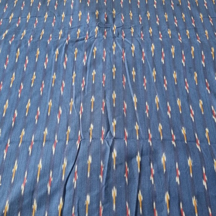Pure Cotton Fabric – Handwoven Ikat Design - Image 2