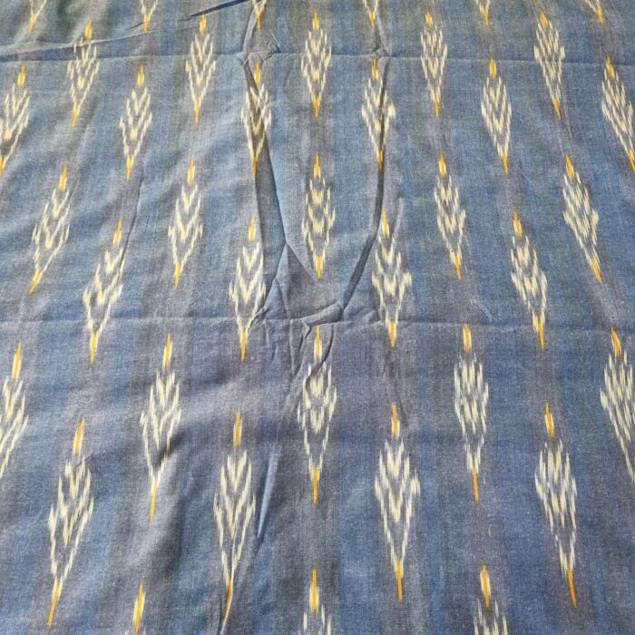 Pure Cotton Fabric – Handwoven Ikat Design - Image 2