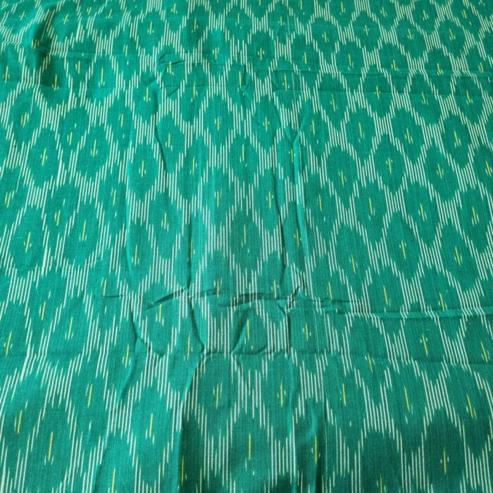 Pure Cotton Fabric – Handwoven Ikat Design - Image 2