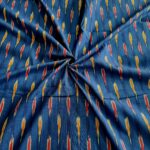 Pure Cotton Fabric – Handwoven Ikat Design