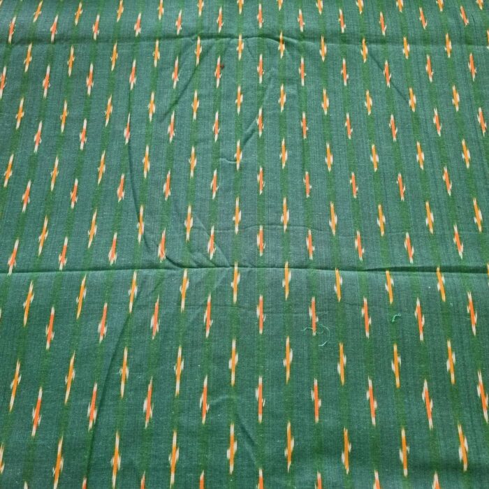 Pure Cotton Fabric – Handwoven Ikat Design - Image 2