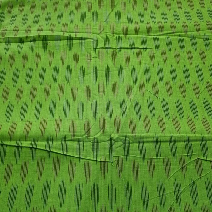 Pure Cotton Fabric – Handwoven Ikat Design - Image 2