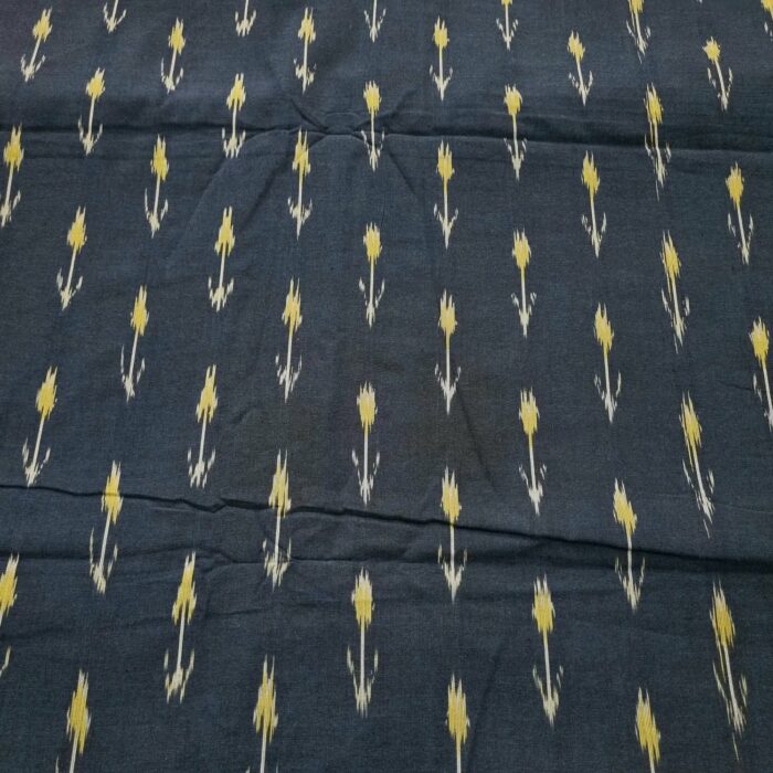 Pure Cotton Fabric – Handwoven Ikat Design - Image 2