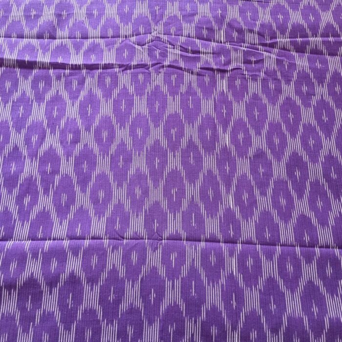 Pure Cotton Fabric – Handwoven Ikat Design - Image 2
