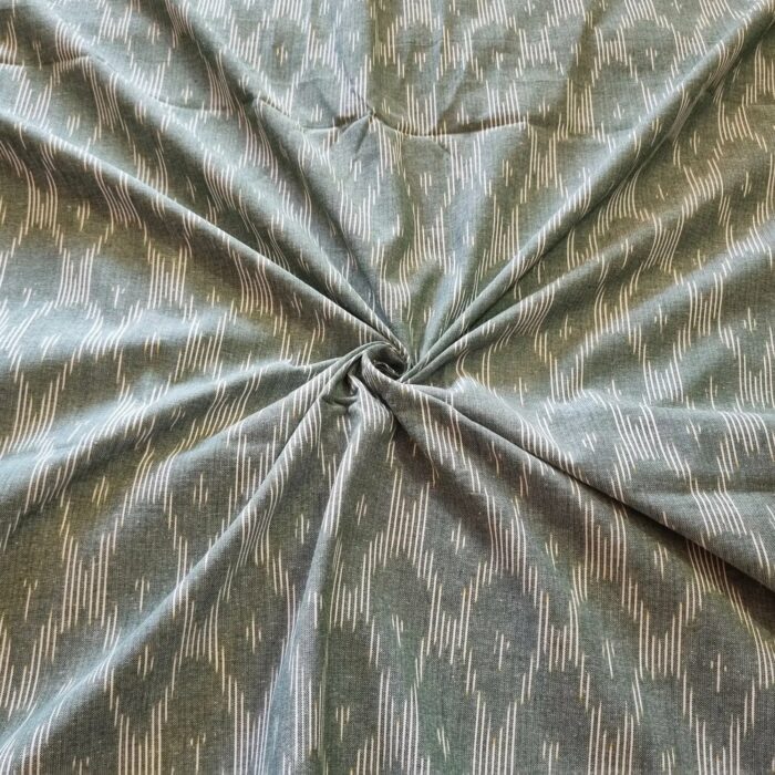 Pure Cotton Fabric – Handwoven Ikat Design - Image 1