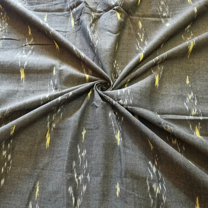 Pure Cotton Fabric – Handwoven Ikat Design - Image 1