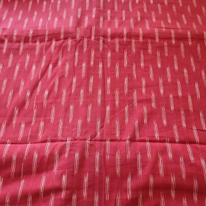 Pure Cotton Fabric – Handwoven Ikat Design - Image 2