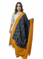 Pure Cotton Pochampally Dupatta handwoven