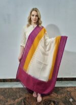 Pure Cotton Pochampally Dupatta handwoven
