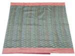 kat Mercerised Cotton pochampally Saree with Matching Blouse - Image 2