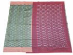 kat Mercerised Cotton pochampally Saree with Matching Blouse
