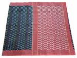 kat Mercerised Cotton pochampally Saree with Matching Blouse