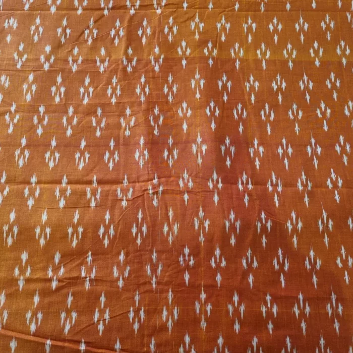 Premium Mercerised Ikat Fabric for Elegant Creations - Image 2