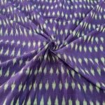 Premium Mercerised Ikat Fabric for Elegant Creations
