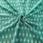 Premium Mercerised Ikat Fabric for Elegant Creations