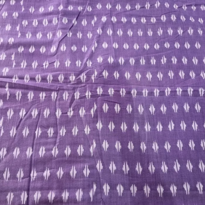 Premium Mercerised Ikat Fabric for Elegant Creations - Image 2