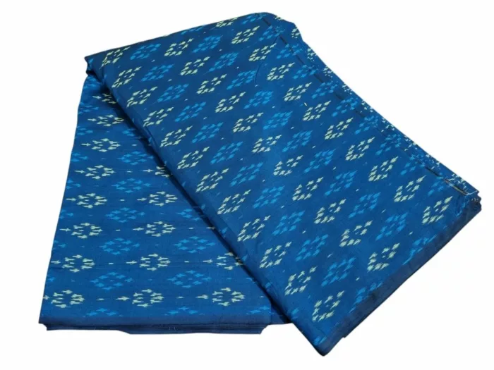 Premium Mercerised Ikat Fabric for Elegant Creations - Image 3