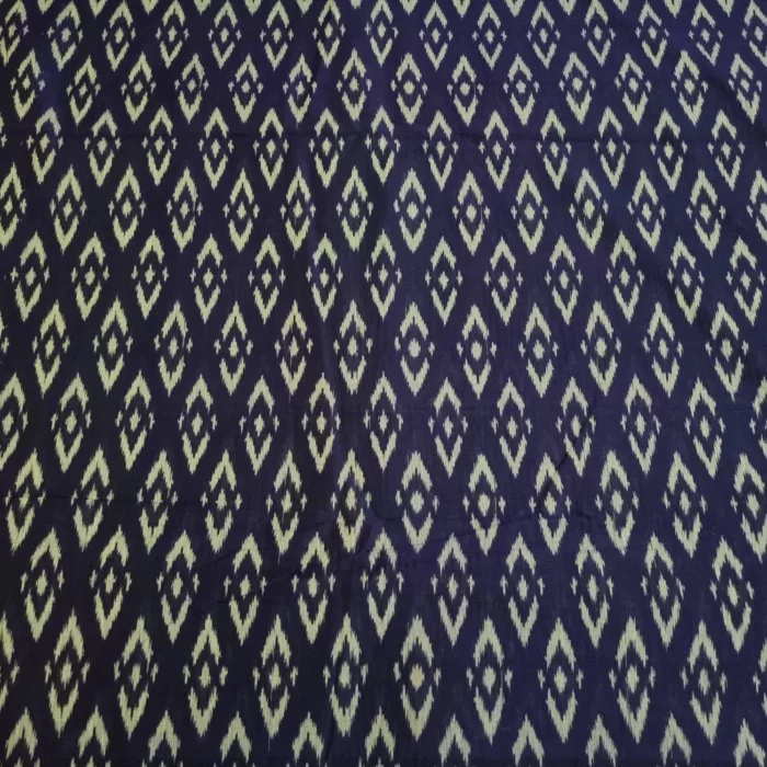Premium Mercerised Ikat Fabric for Elegant Creations - Image 2