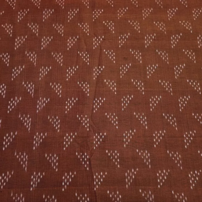 Premium Mercerised Ikat Fabric for Elegant Creations - Image 2