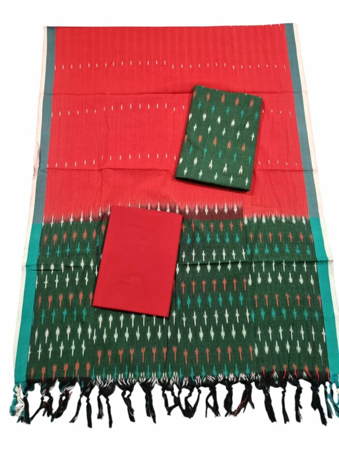 Pochamaplly Cotton Suits for Women - Stylish & Comfortable unstitched - Image 1