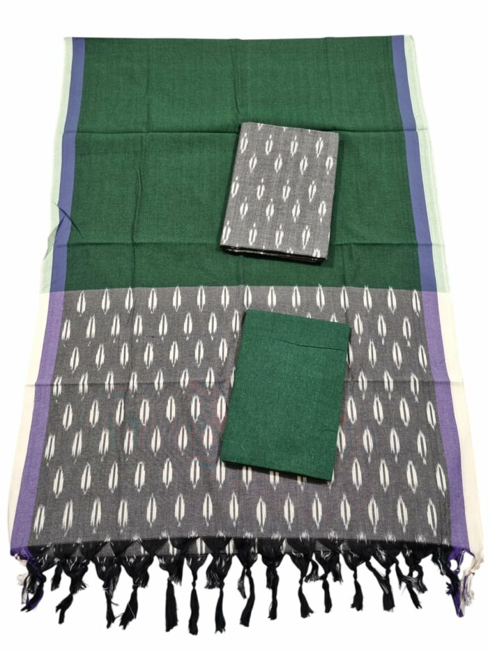 Pochamaplly Cotton Suits for Women - Stylish & Comfortable unstitched - Image 1