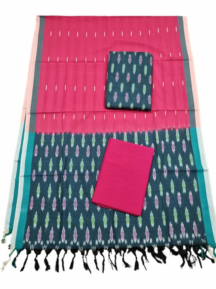 Pochamaplly Cotton Suits for Women - Stylish & Comfortable unstitched - Image 1