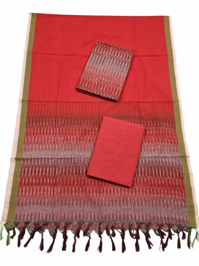 Pochamaplly Cotton Suits for Women - Stylish & Comfortable unstitched - Image 1