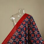 Premium Telia Fabric β Blue & Red