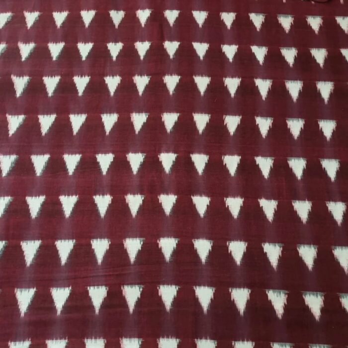 Handwoven Double Ikat Fabric – Premium Cotton - Image 2