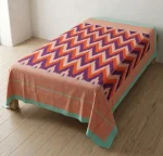 Handloom Bedsheet Single Cot 5 by 7 Feets - Image 2