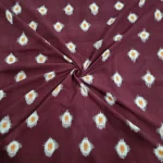 Handwoven Double Ikat Fabric – Premium Cotton