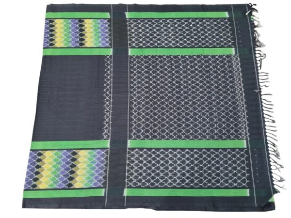 Ikat Cotton Saree – Premium Mercerized Cotton Elegance
