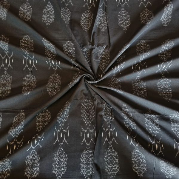 2/60 IKAT HANDLOOM COTTON FABRIC 45 INCH WIDTH