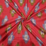 2/60 IKAT HANDLOOM COTTON FABRIC 45 INCH WIDTH - Image 2