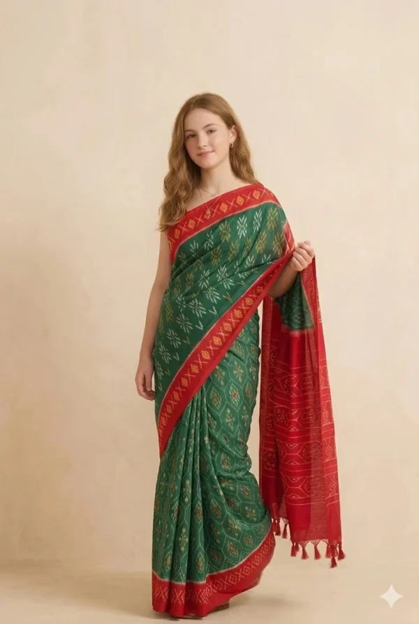 Pochampally Sarees Online – Authentic Ikat Handloom Silk & Cotton Sarees
