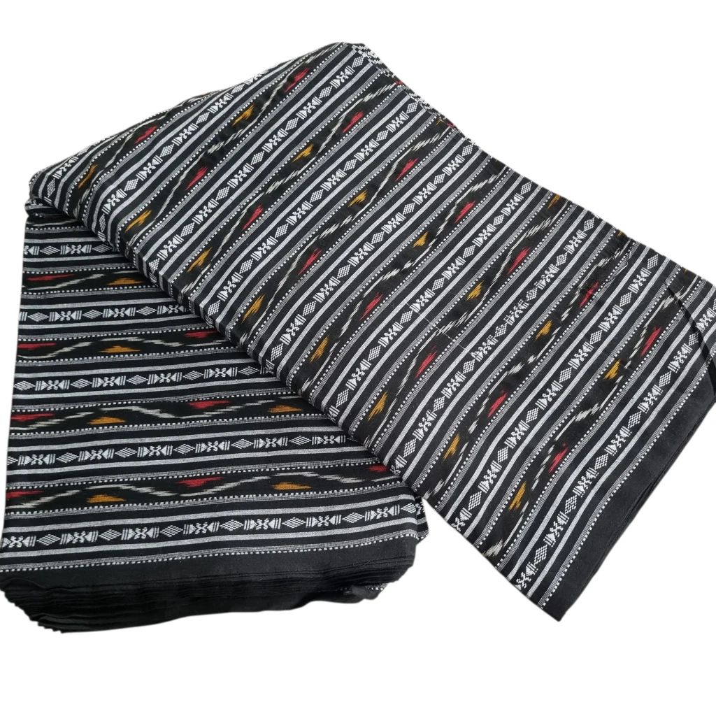 wp-17755518652848322908496326869718.webp Premium Cotton Ikat Stripe Fabric - Image 1