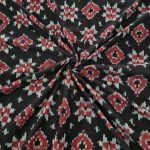 Premium Telia Single Ikat Pure Cotton Fabric - Image 3